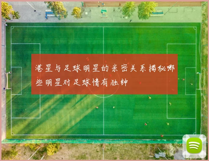 港星与足球明星的亲密关系揭秘哪些明星对足球情有独钟