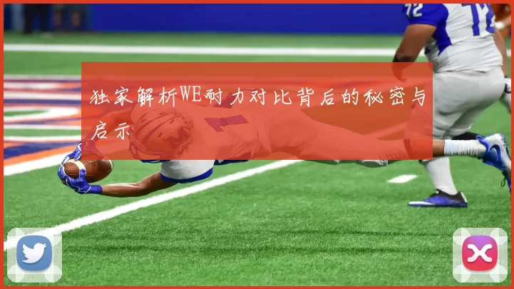 独家解析WE耐力对比背后的秘密与启示