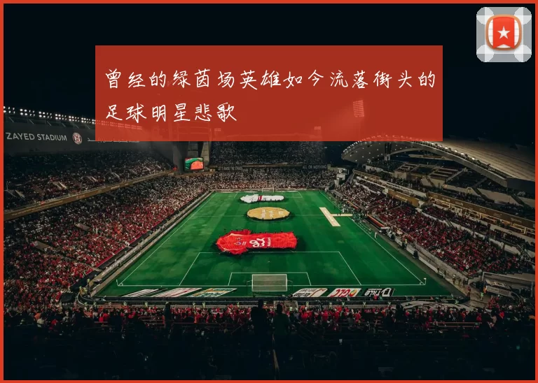 曾经的绿茵场英雄如今流落街头的足球明星悲歌