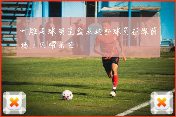 叶雕足球明星盘点这些球员在绿茵场上闪耀光芒